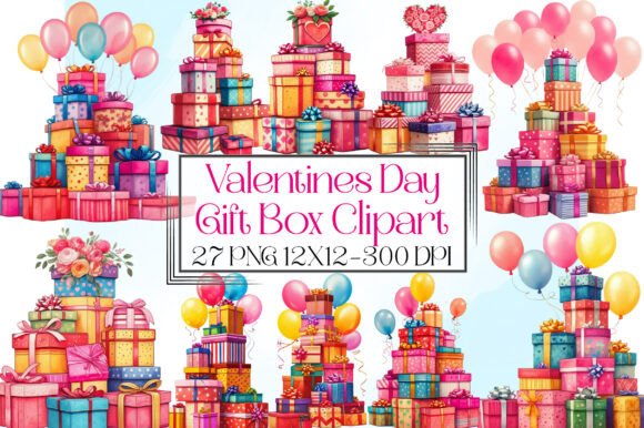 Download Valentine's Day Gift Box Clipart - Premium Resources